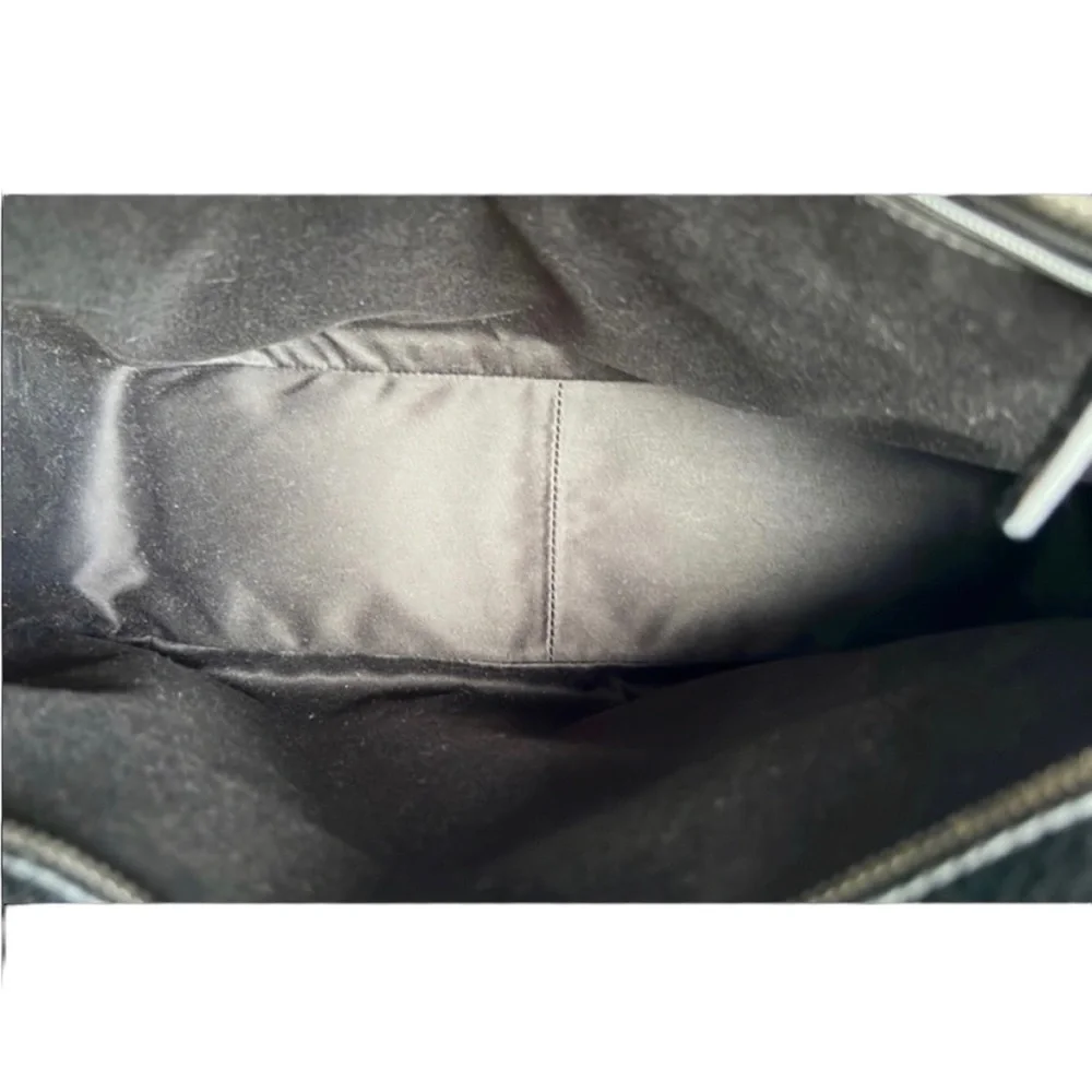 Gucci Satchel Shoulder Bag Black Limited Edition Rare Like New GG Vintage - Picture 4 of 16